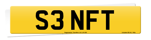 Registration number S3 NFT